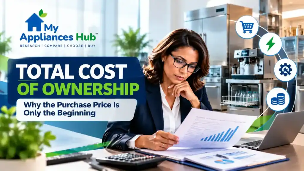 Total cost of ownership TCO analysis for business equipment procurement