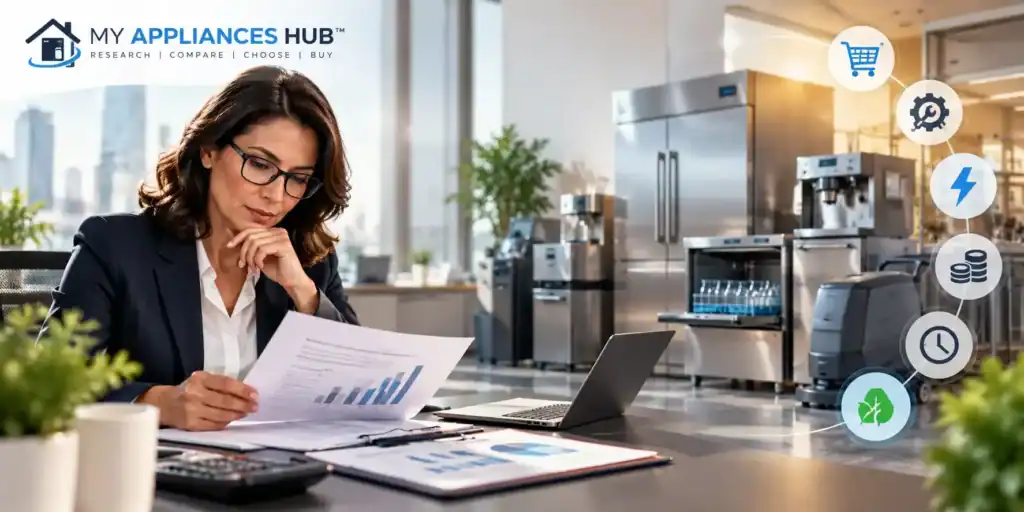 Total cost of ownership TCO procurement analysis for business equipment